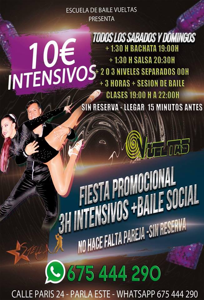 intensivos de salsa y bachata