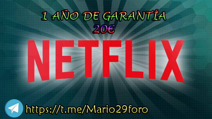 netflix 4k 1 año garantia