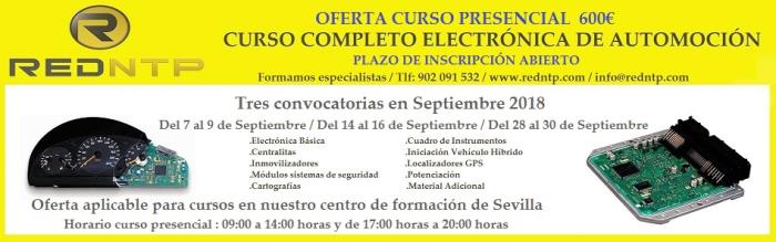 curso electrónica de automoción