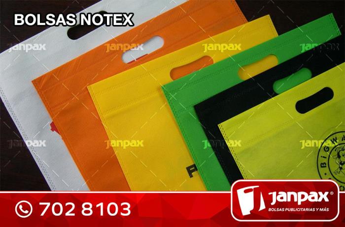 bolsas notex con asa lazo - janpax