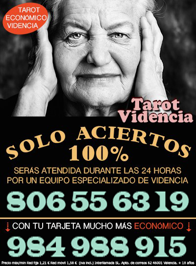 videntes de nacimiento. tarot visa desde 8