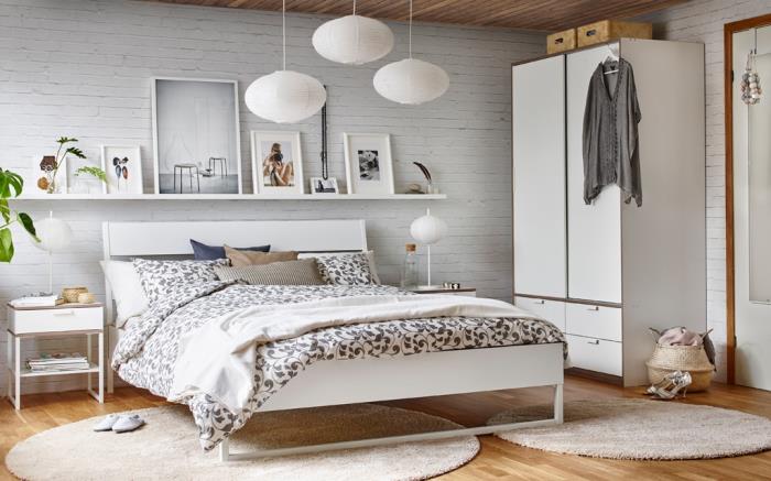 dormitorio con muebles de ikea