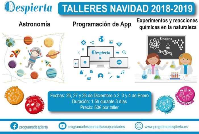 talleres de navidad