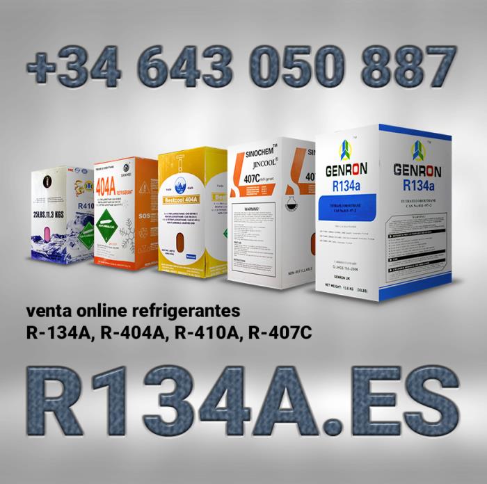 botella de r134a barato