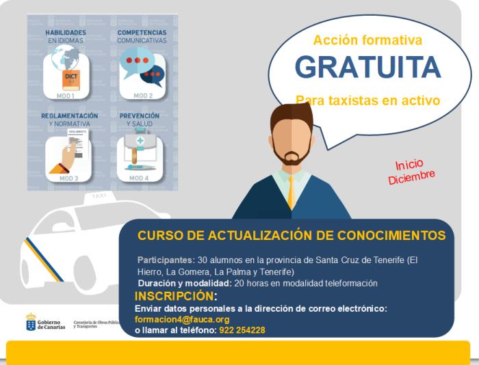 curso gratuito online para taxistas