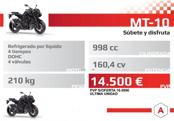 YAMAHA MT10