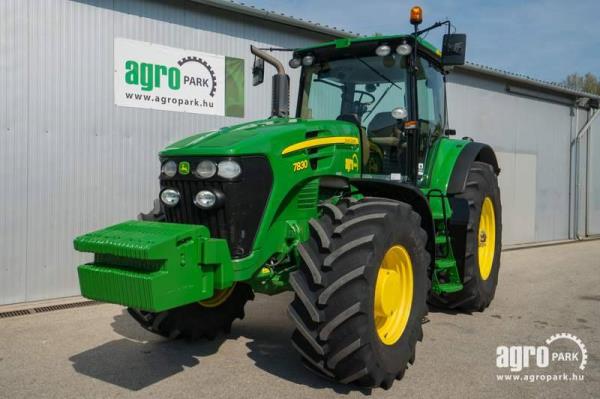 John Deere 7830 TLS (5781 hours), IVT 50 km h, AutoTrac ready