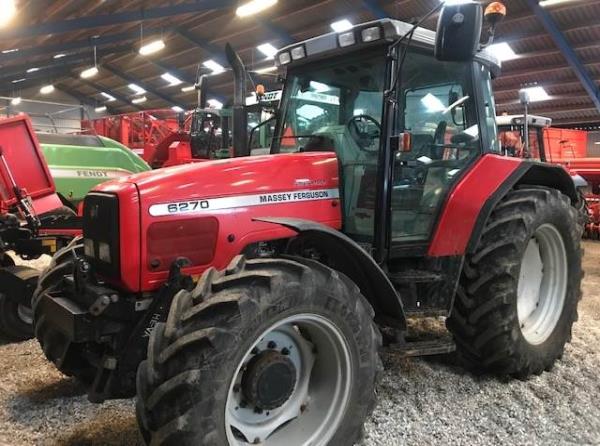 Massey Ferguson 6270 Dyna 4-Frontlift-Gode dæk-Velholdt