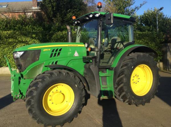 John Deere 6150 R c w TLS Axle F Links