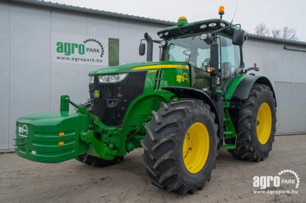 John Deere 7290R TLS (4493 hours), e23 Powershift, 40 km h