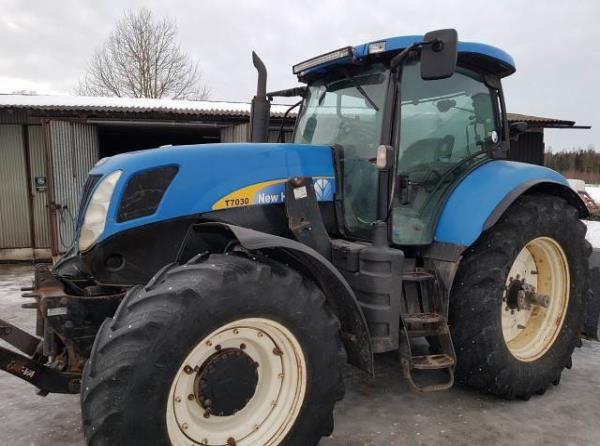 New Holland T7030 F PTO LASTARFÄSTE