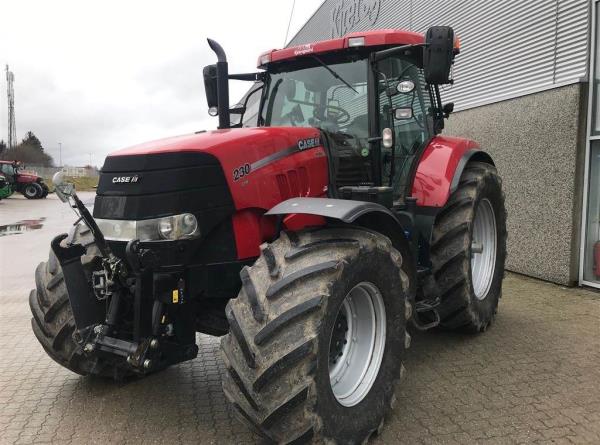 Case IH puma 230 cvx står i Hornslet afd.