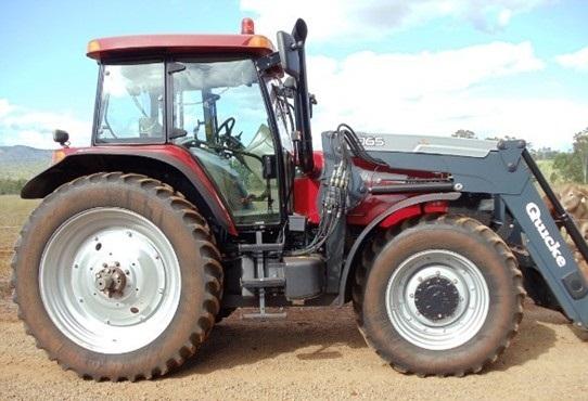 tractor case ih mxm 155