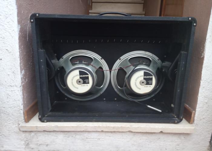 pantalla marshall 2x12(celestion g12-75