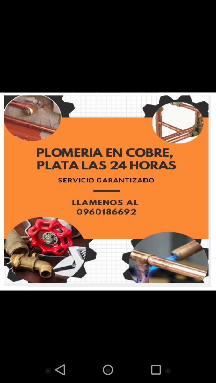 servicios plomería