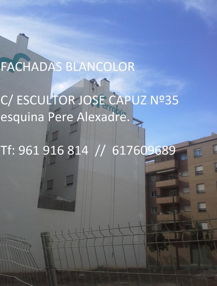 fachadas blancolor s.l.