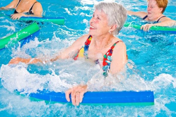  Profesor de aquagym, Gimnasia acuática