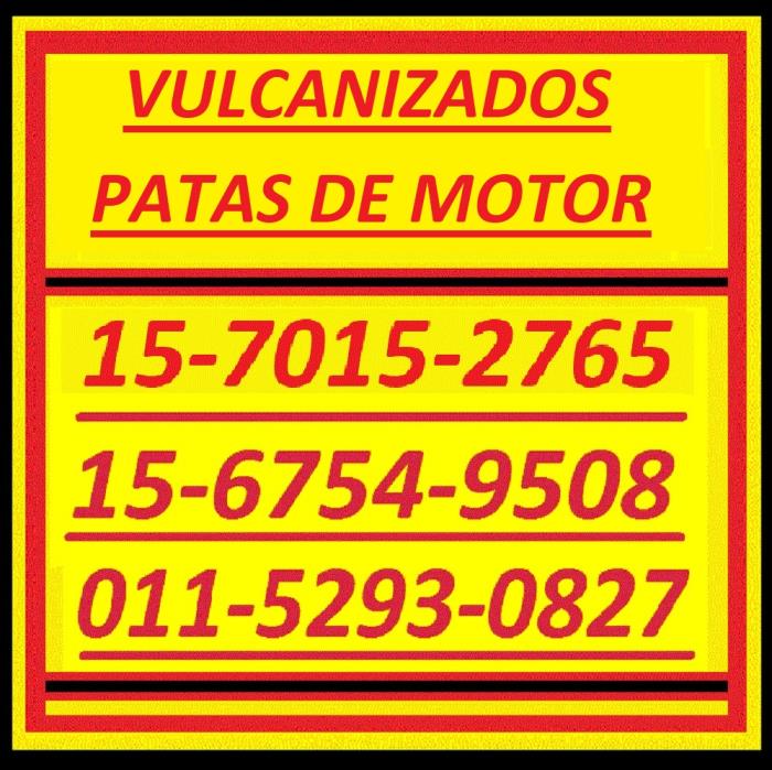 piezas especiales patas motor vulcanizado