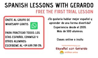 clases de español