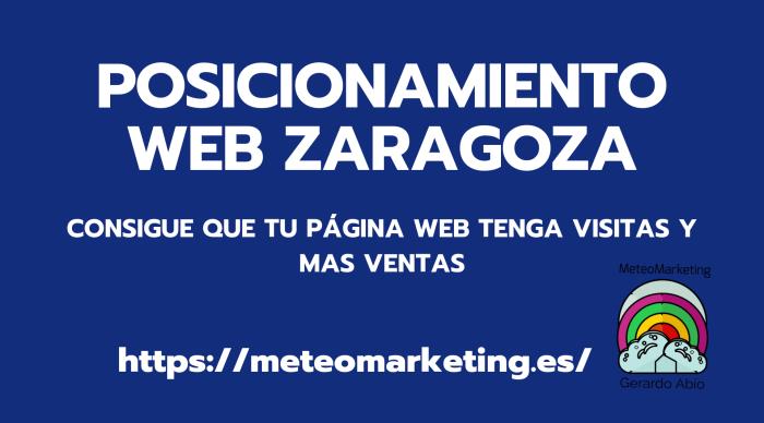 posicionamiento web zaragoza