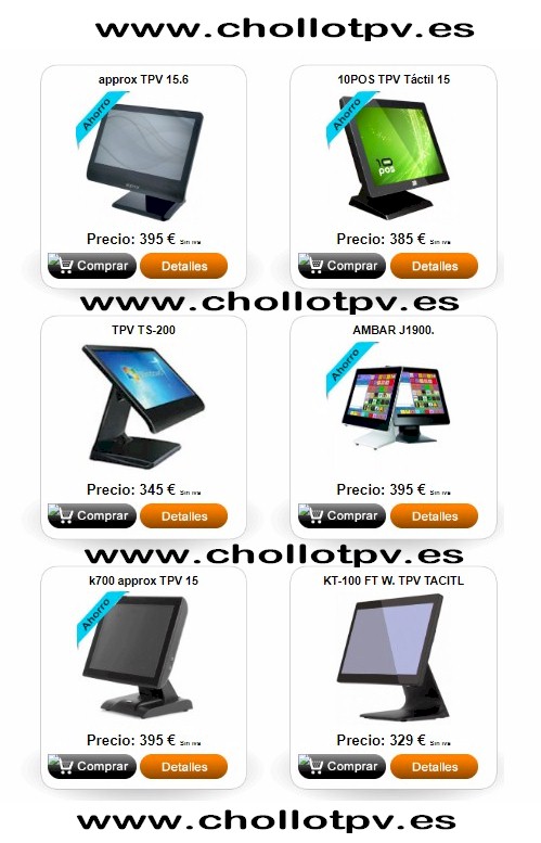 compra tpv últimos modelo todo nuevo www.chollotpv.es