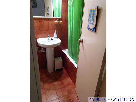 Piso en venta de 1 habitaciones en Castellón de la Plana / Castelló de la Plana