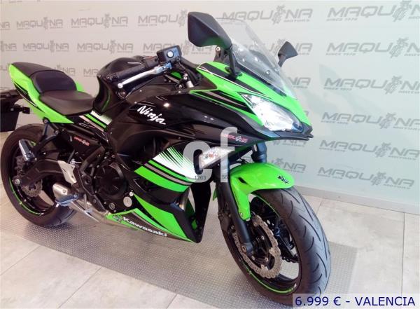 Kawasaki ninja 650 del año 2017 en Valencia