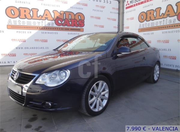 Volkswagen eos 2 puertas Gasolina del año 2007