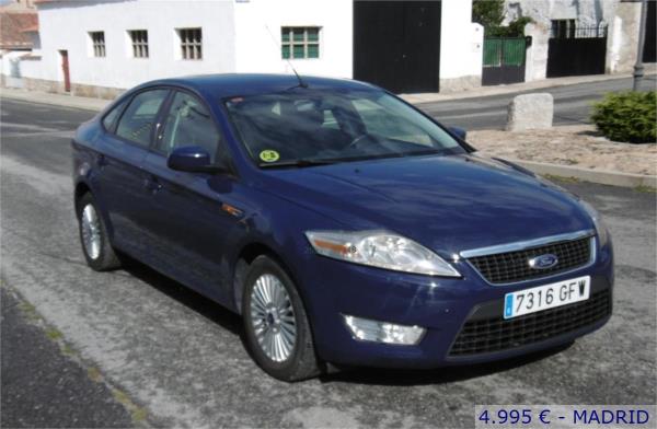 Ford mondeo 5 puertas Diesel del año 2008