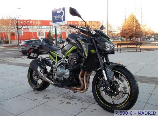 Kawasaki z 900 del año 2017 en San Sebastián de los Reyes Madrid