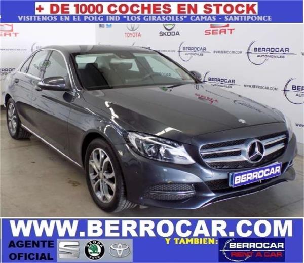 Mercedes benz clase c 4 puertas Diesel del año 2015