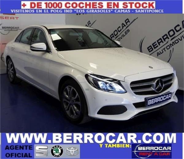 Mercedes benz clase c 4 puertas Diesel del año 2015