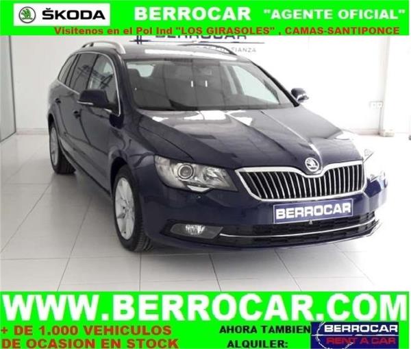 Skoda superb 5 puertas Diesel del año 2014