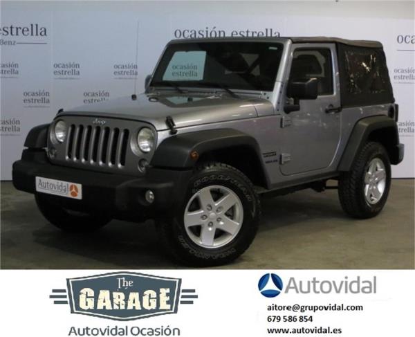 Jeep wrangler 2 puertas Diesel del año 2016