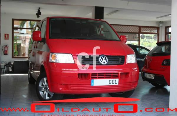 Volkswagen multivan 4 puertas Diesel del año 2008